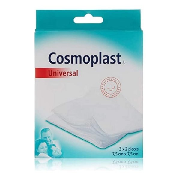 Gazes Esterilizadas Universal Cosmoplast (7,5 x 7,5 cm)
