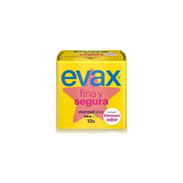 Almindelige Hygiejnebind med Vinger Evax (12 uds)
