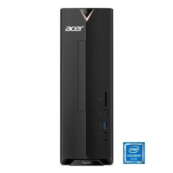 Desktop pc Acer XC-830 CELERON J4025D 8 GB RAM 256 GB SSD Sort