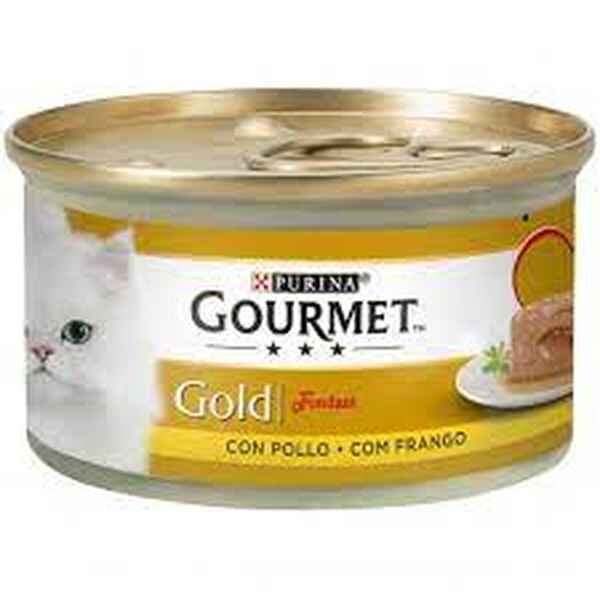Kattemad Purina Fondant Gold Pollo (85 g)