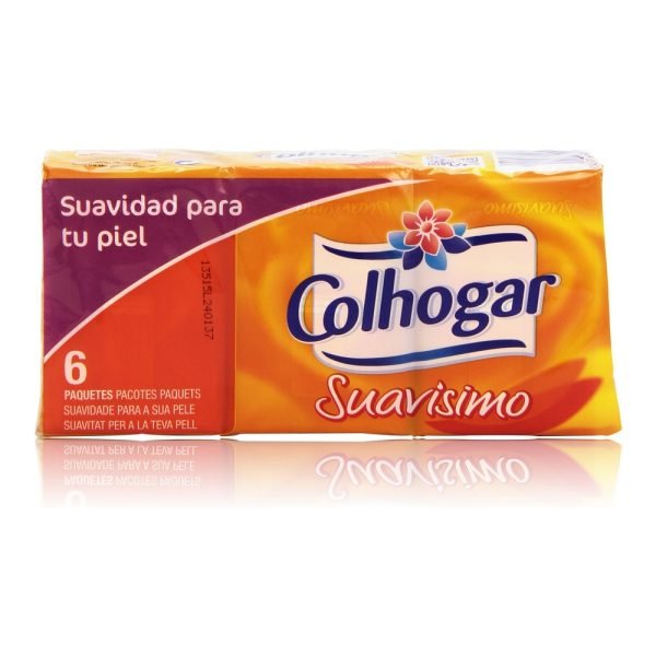 Lenços de Papel Colhogar Suavisimo (6 x 8 uds)