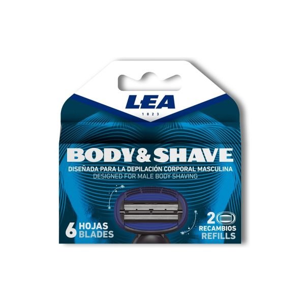 Barberblad til udskiftning til barbermaskine Lea Body Shave (2 uds)