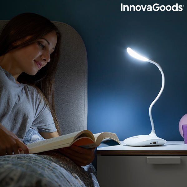 Genopladelig touch følsom LED-bordlampe Lum2Go InnovaGoods