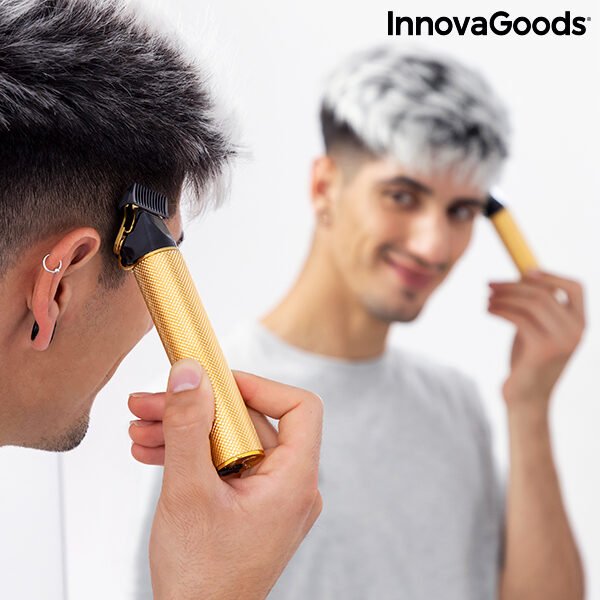 Professionel genopladelig hårklipper med tilbehør Stytrim InnovaGoods