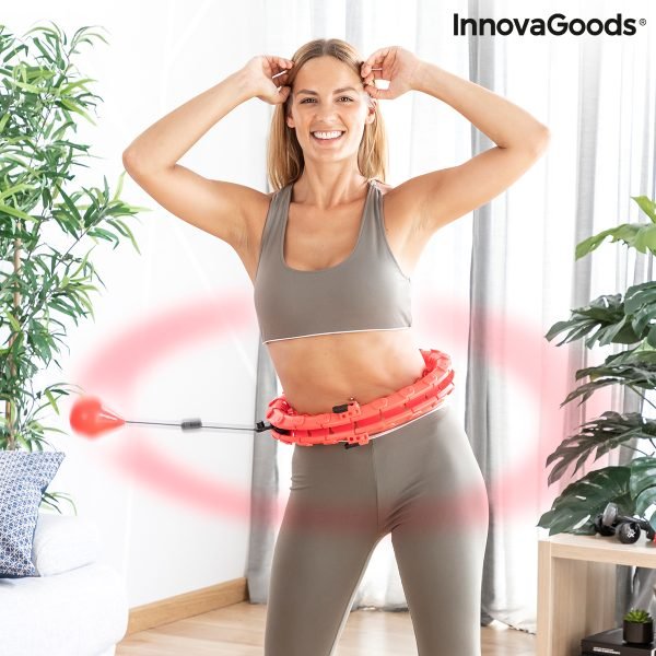 Justerbar Smart Fitness Hoop med vægt Fittehoop InnovaGoods
