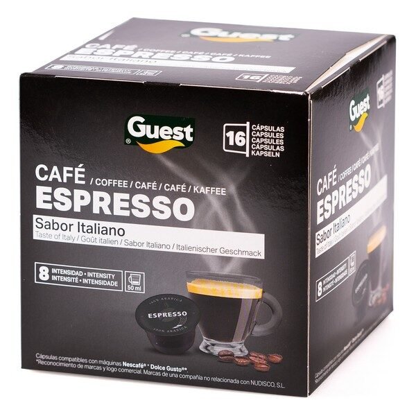 Kaffekapsler Espresso Guest (16 uds)