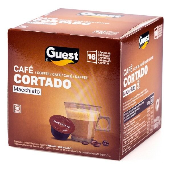 Kaffekapsler Macchiato Guest (16 uds)