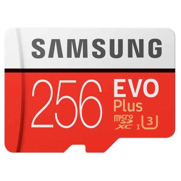 Mikro-SD-hukommelseskort med adapter Samsung MB-MC256GA/EU SDXC UHS-I Klasse 10 256 GB