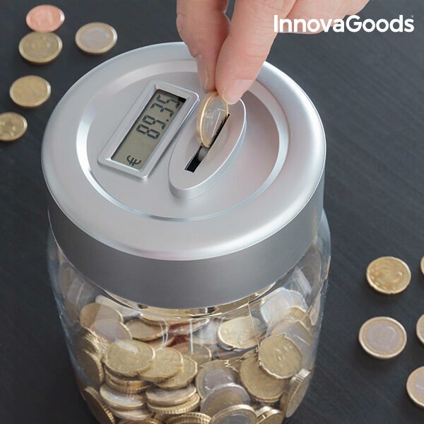 InnovaGoods Elektronisk Digital Sparebøsse