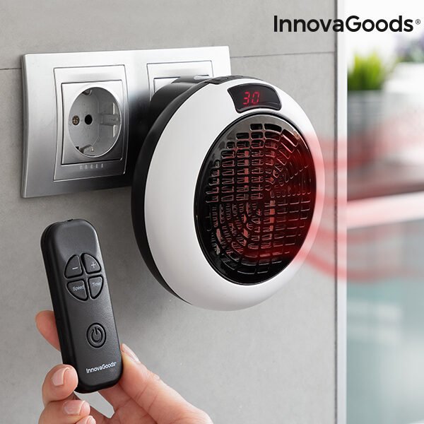 InnovaGoods Fjernbetjent Varmeapparat med Stik 600W
