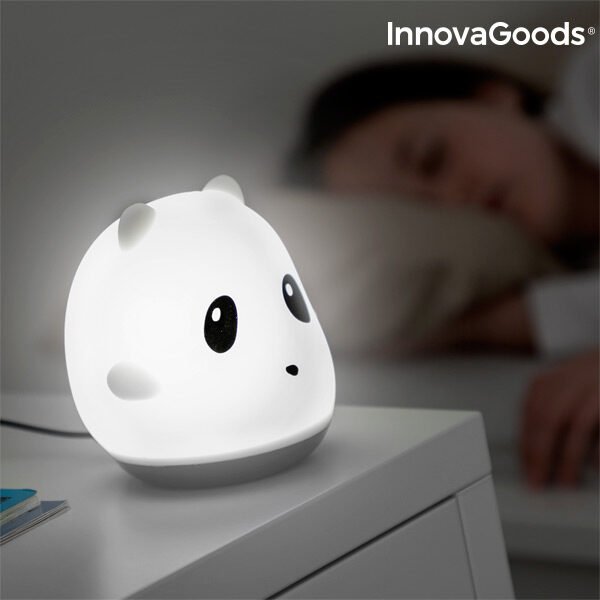 InnovaGoods genopladelig silikonelampe panda