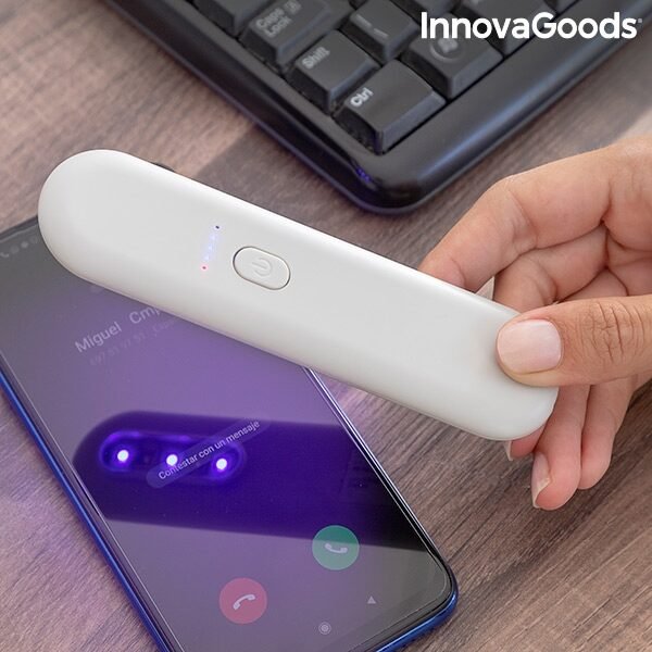 Genopladelig UV-lampe til desinfektion Lumean InnovaGoods